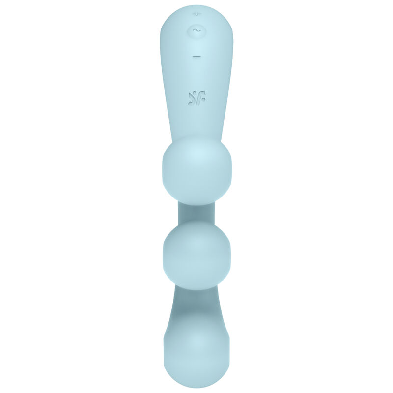 SATISFYER - TRI BALL 2 Multivibrator Blau