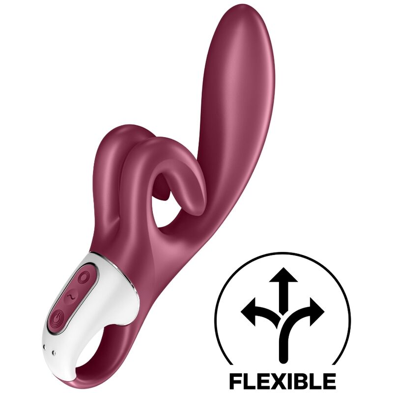 SATISFYER - TOUCH ME RABBIT VIBRATION Rot