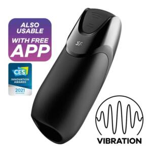 SATISFYER - MEN VIBRATION+ Schwarz
