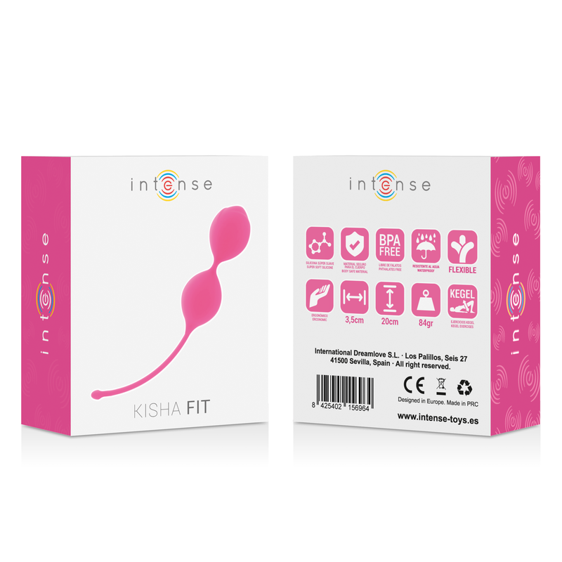 INTENSE - KISHA FIT Silikon Kegel Fuchsia