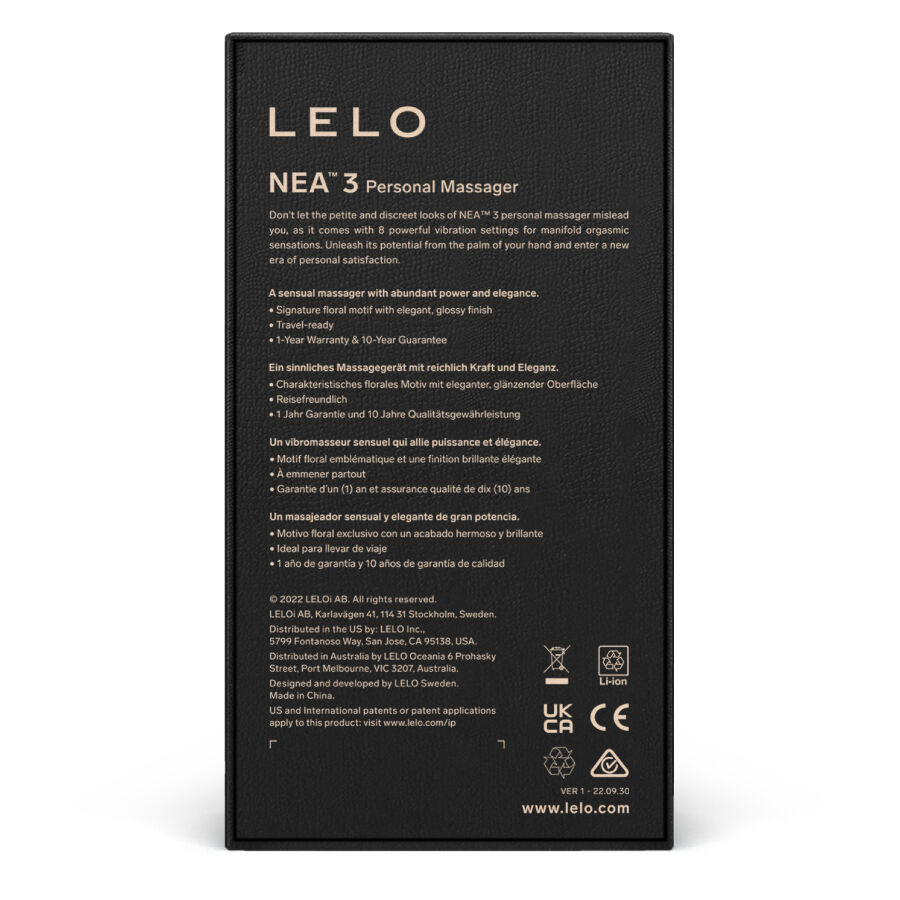 LELO - NEA 3 Persönliches Massager - Blau