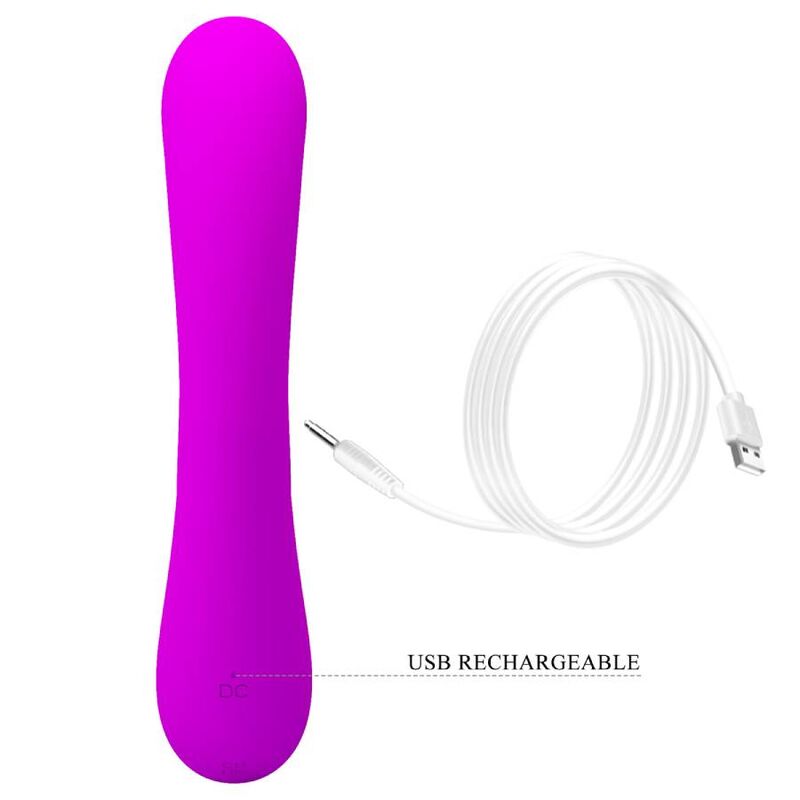 PRETTY LOVE - SINCERE Silikon-Klitoralvibrator und Sauger Lila