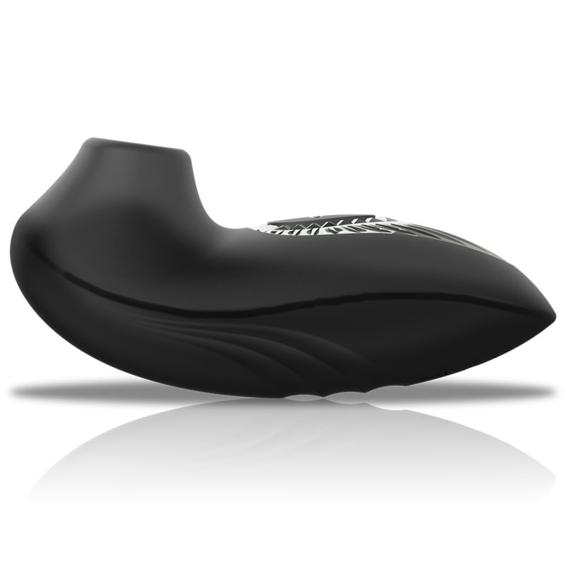 BLACK&SILVER - DRAKE DELUXE SAUG-VIBRATOR WIEDERAUFLADBAR SILIKON SCHWARZ