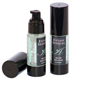 EXTASE SENSUAL - Massageöl mit extra frischem Eiseffekt 30 ml