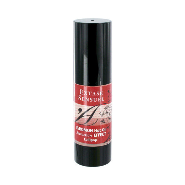 EXTASE SENSUAL - Massageöl mit Wärmeeffekt und Lollipop-Pheromonen 30 ml