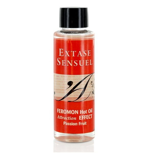 EXTASE SENSUAL - Massageöl mit Wärmeeffekt und Passionsfrucht-Pheromonen 100 ml