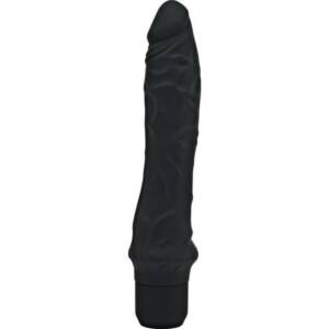 GET REAL - Klassischer großer schwarzer Vibrator