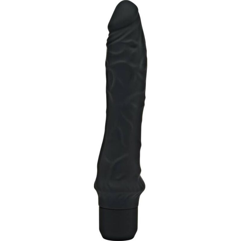 GET REAL - Klassischer großer schwarzer Vibrator