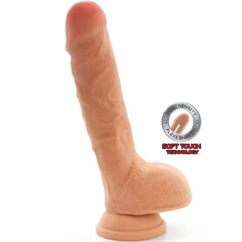 GET REAL - DUAL DENSITY DILDO 25,5 CM HELLHAUT