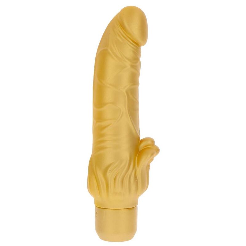 GET REAL - Gold Dicker Stim Vibrator Gold