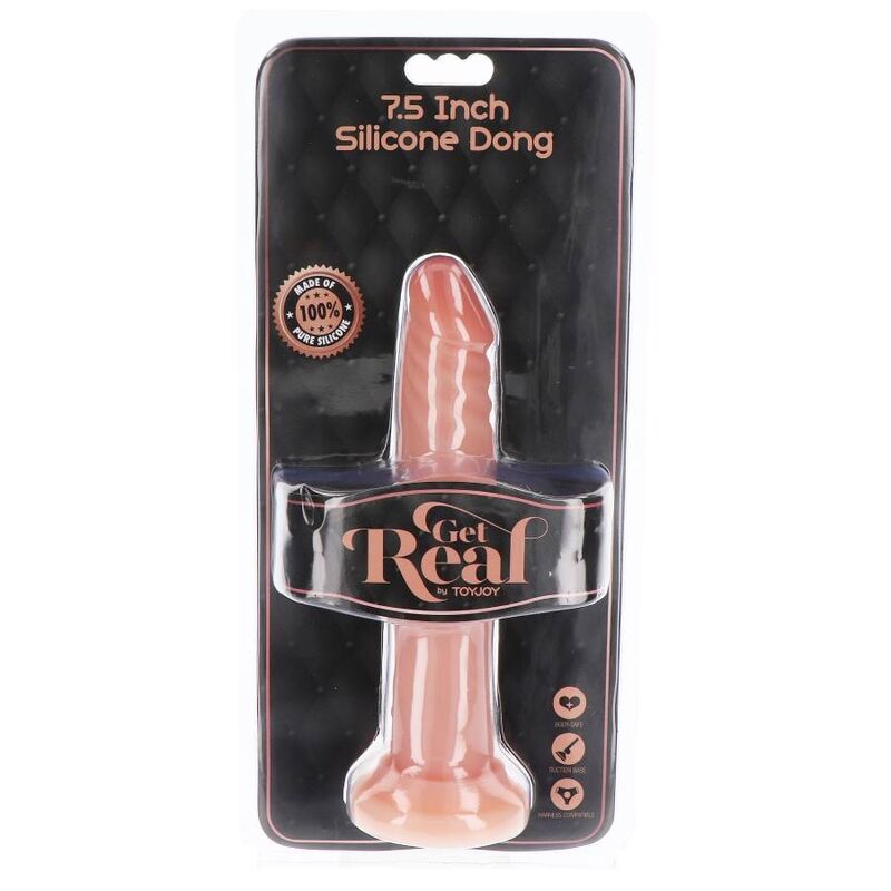 GET REAL - Silikon-Dong 19 cm Haut