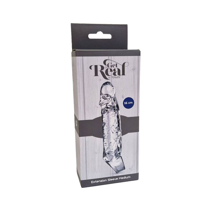 GET REAL - Verlängerungshülse Medium Transparent