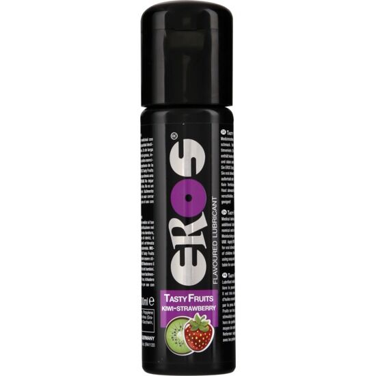 EROS - TASTY FRUITS Erdbeer- und Kiwi-Gleitgel 100 ml