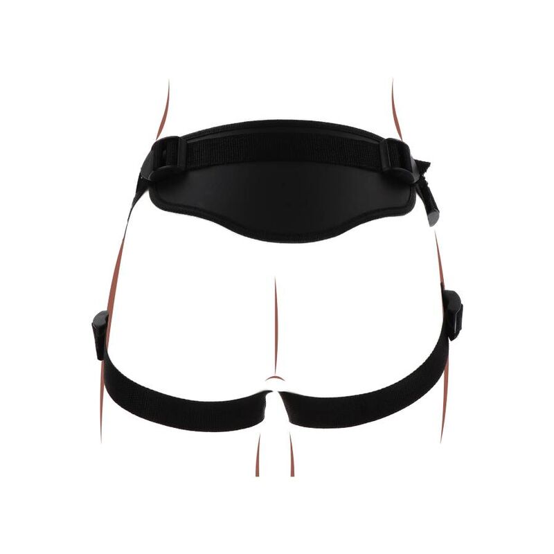 GET REAL - Strap-On-Deluxe-Gurt Schwarz