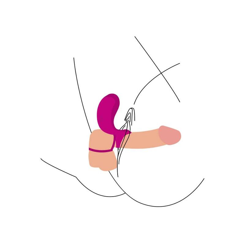 XOCOON - Paarstimulatorring Fuchsia