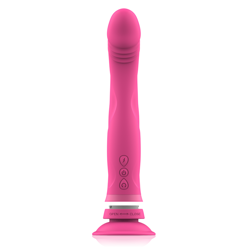 INTENSE - MICHELANGELO Rosa Silikon-Vibrator-Dildo