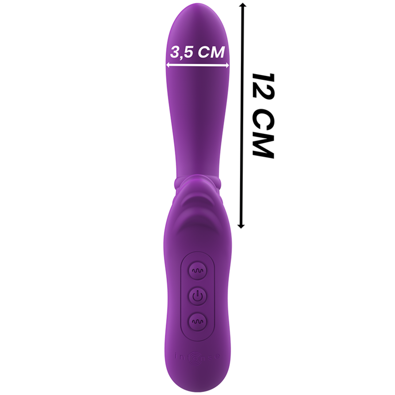 INTENSE - HARRY flexibler Vibrator mit lila Zunge