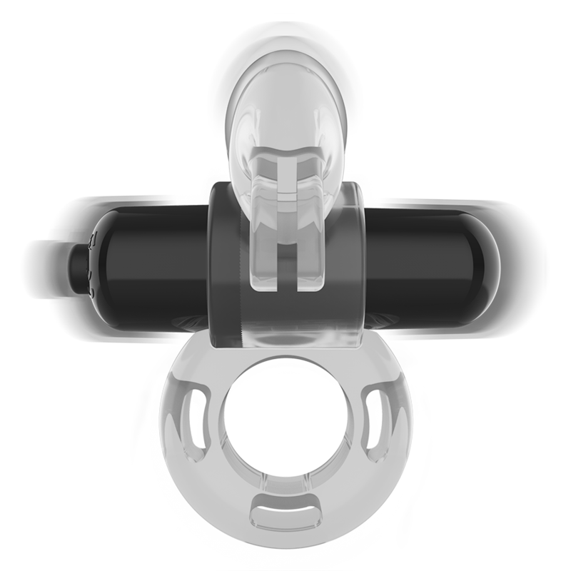 INTENSE - Transparenter Vibrationsring Frittieren