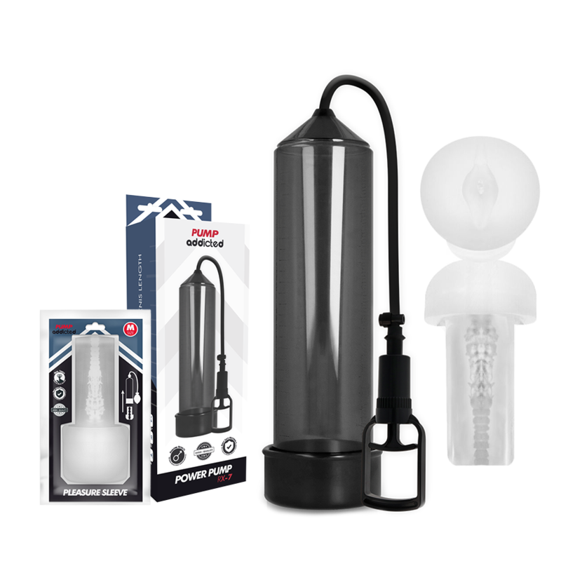 PUMP-SÜCHTIG - RX7 Schwarz mit Masturbator
