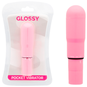 GLOSSY - Taschenvibrator Rosa