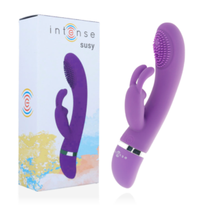 INTENSE - SUSY SILIKON RABBITFLIEDER OSZILLIERENDER VIBRATOR