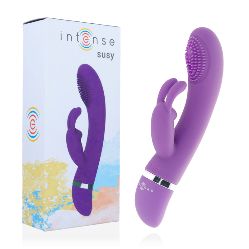 INTENSE - SUSY SILIKON RABBITFLIEDER OSZILLIERENDER VIBRATOR