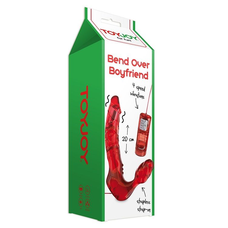 TOYJOY - Bücken Sie sich über den Freund, der vibriert.