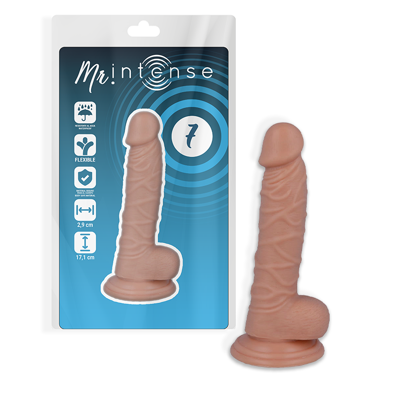 MR INTENSE - 7 realistischer Penis 17,1 cm -O- 2,9 cm