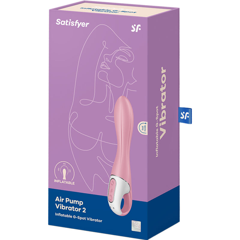 SATISFYER - LUFTPUMPEN-VIBRATOR 2 Rosa