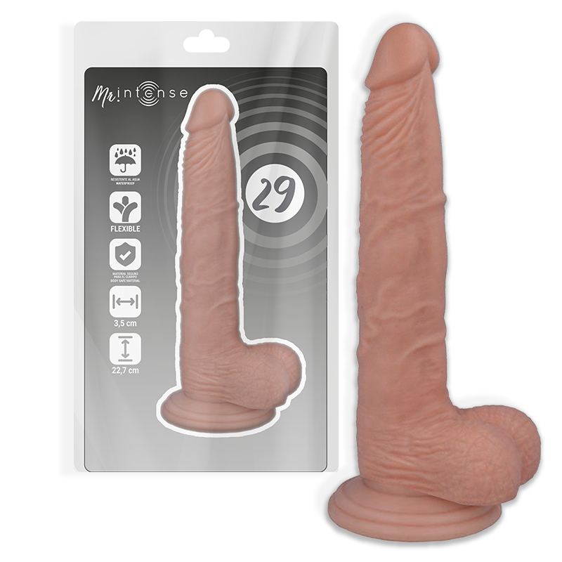 MR INTENSE - 29 realistischer Penis 22,7 cm -O- 3,5 cm