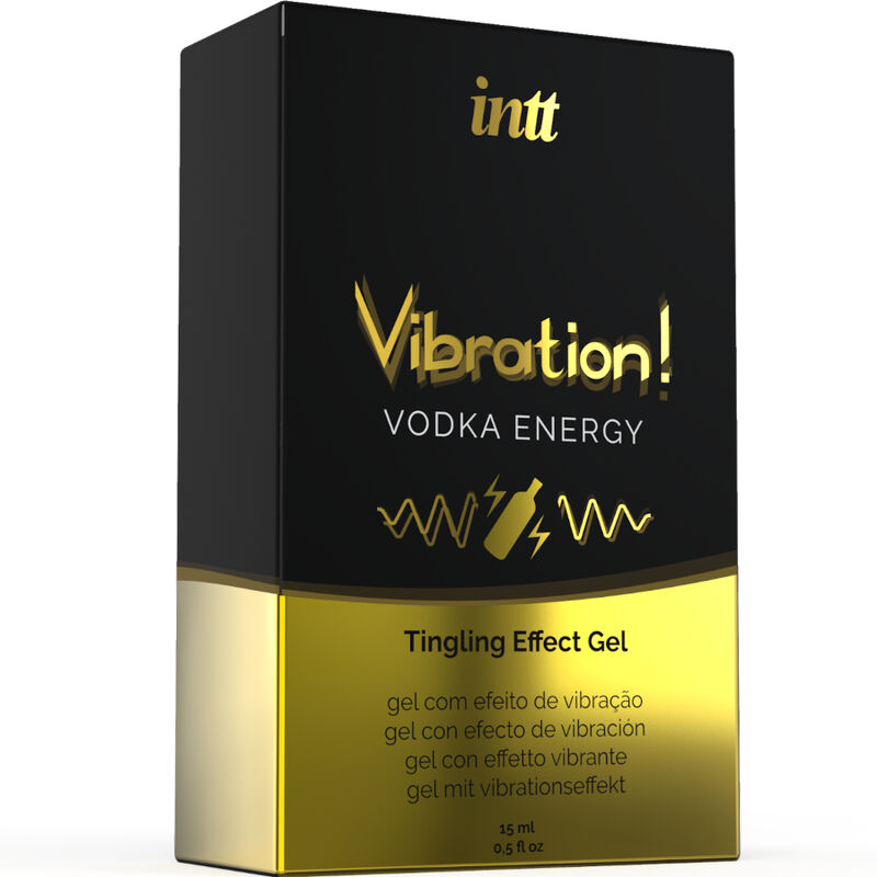 INTT - Kraftvolles intimstimulierendes flüssiges Vibrationsgel Vodka 15ml