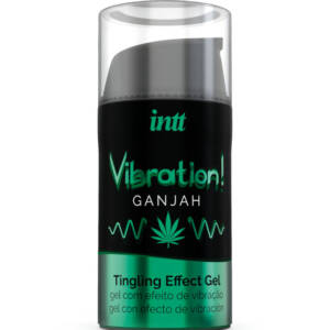 INTT - Kraftvolles intimstimulierendes flüssiges Vibrationsgel Cannabis 15ml