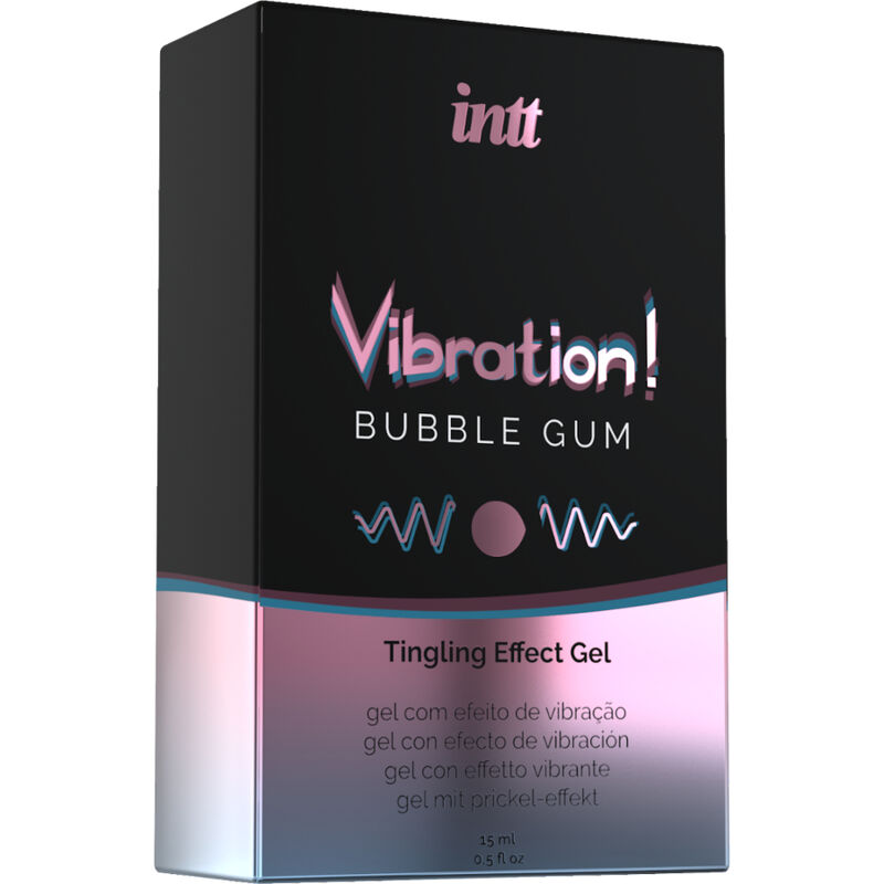 INTT - Kraftvolles intimstimulierendes flüssiges Vibrations-Gum Gum 15ml