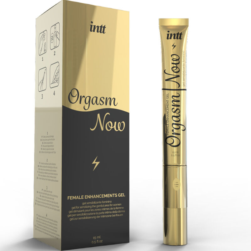 INTT LUBRICANTS - INTENSIVES VAGINALSTIMULIERENDES GEL MIT VIBRATORAPPLIKATOR