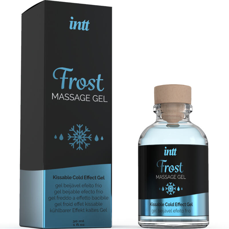 INTT MASSAGE & ORAL SEX - Massagegel mit Minzgeschmack, intensiver Kälte-Effekt