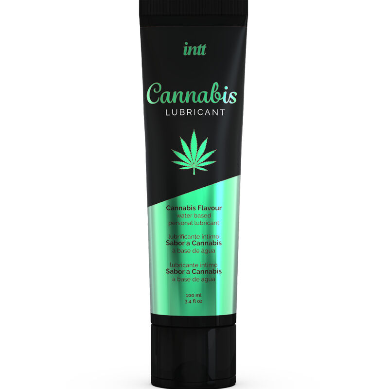INTT LUBRICANTS - Wasserbasiertes Intimgleitmittel mit Cannabis-Geschmack