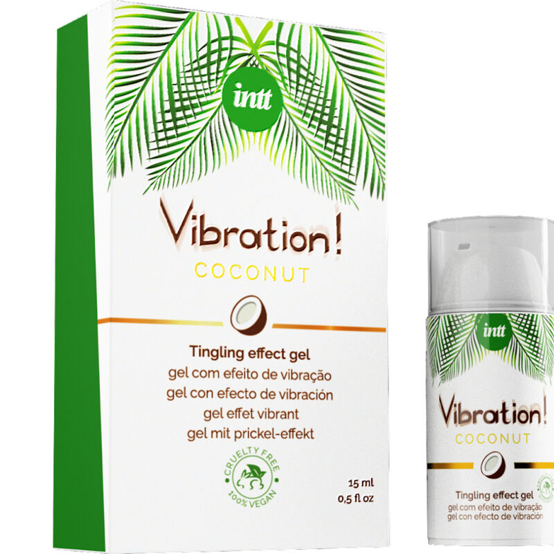 INTT - VIBRATIONSGEL, LEISTUNGSSTARKER STIMULATOR, VEGANER FLÜSSIGER VIBRATOR