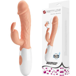PRETTY LOVE - Osterhasen-Vibrator mit Stimulator