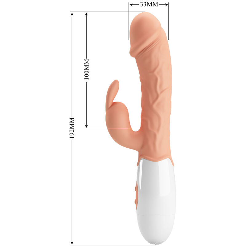 PRETTY LOVE - Osterhasen-Vibrator mit Stimulator