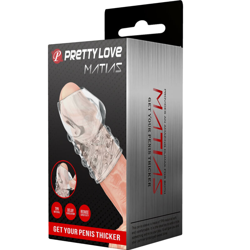PRETTY LOVE - MATIAS Transparenter Penisverdicker