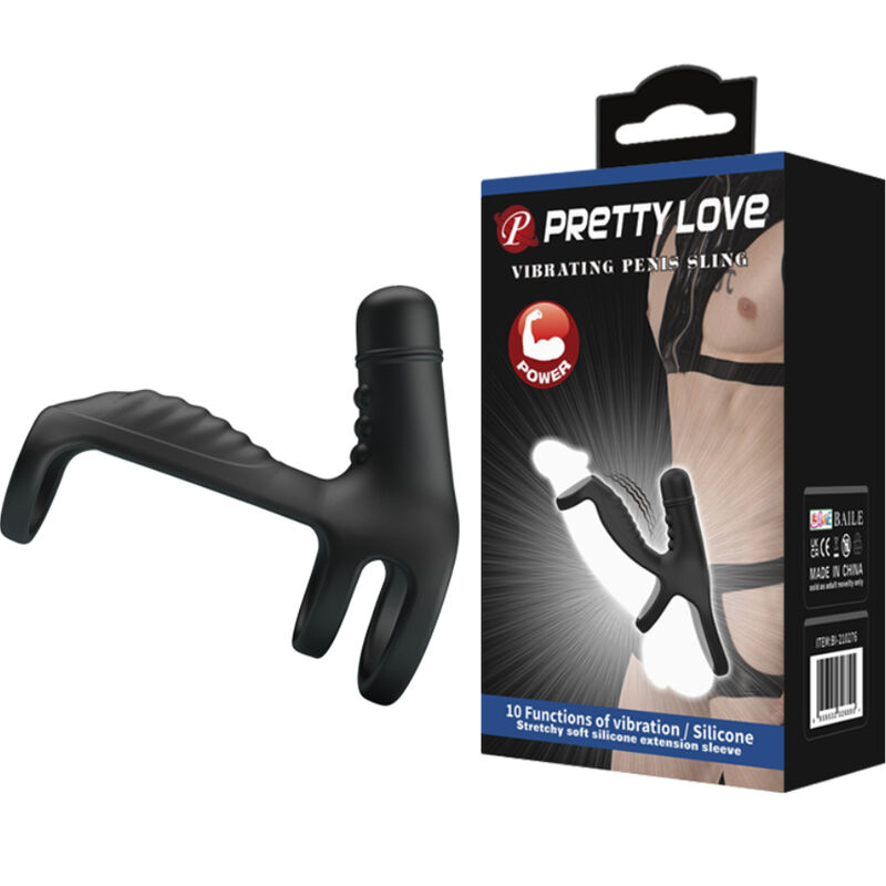 PRETTY LOVE - Elastische Verlängerungshülse aus weichem Silikon