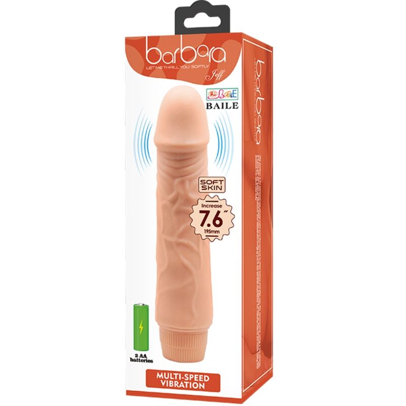BAILE - BARBARA realistischer Vibrator 20 cm