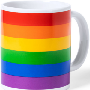 PRIDE - LGBT-FLAGGENBECHER IN EINZELKARTON