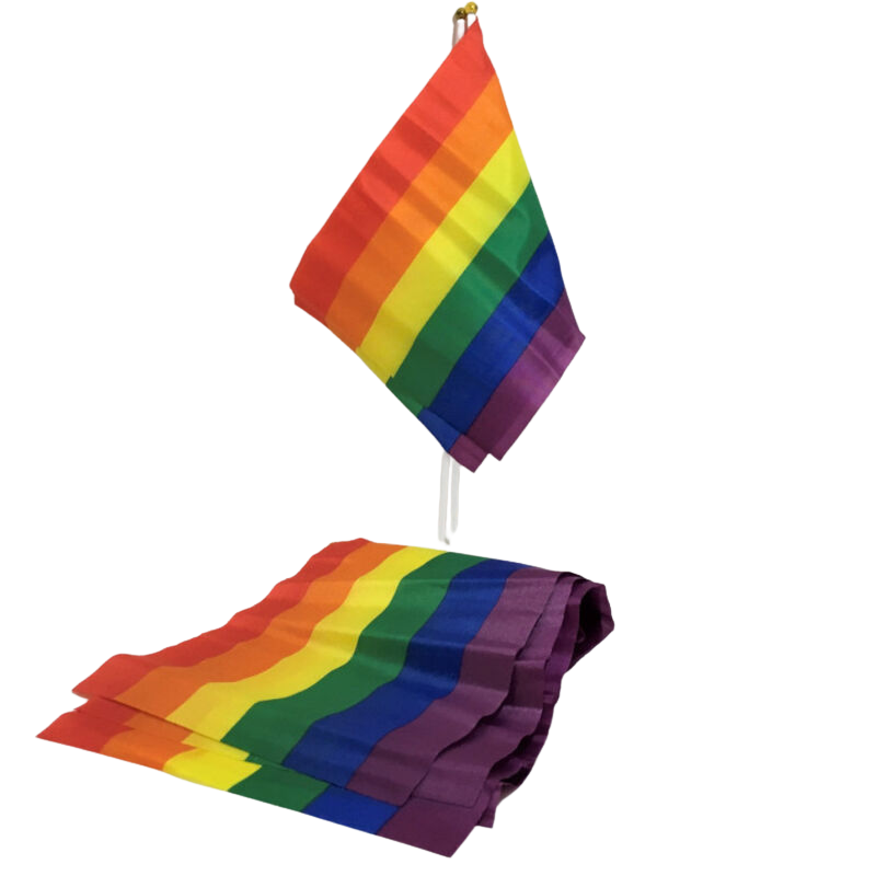 PRIDE - LGBT-Fahne, kleine Fahne, Banner