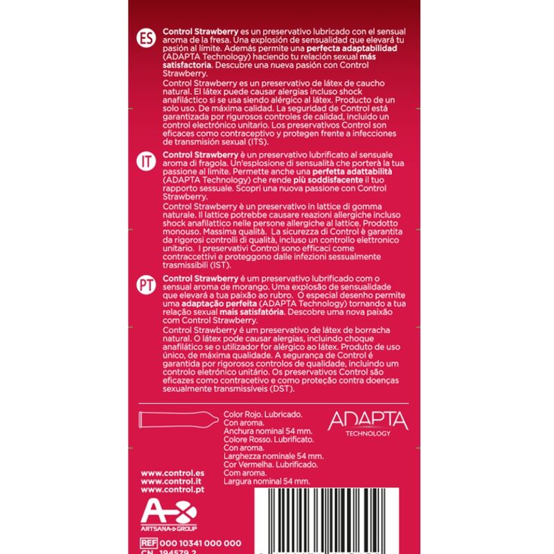 CONTROL - PASST STRAWBERRY 12 EINHEITEN