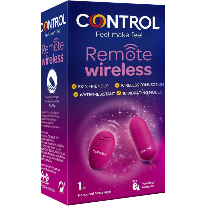 CONTROL - Persönliches Massager mit kabelloser Fernbedienung