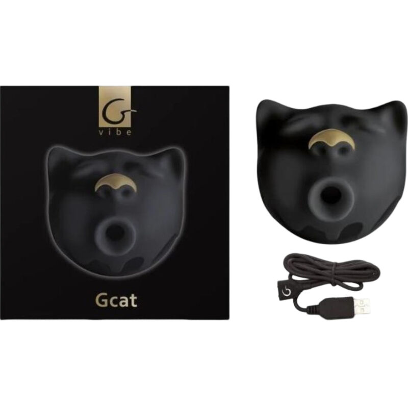 G-VIBE - GCAT MYSTIC Klitoralsauger Schwarz