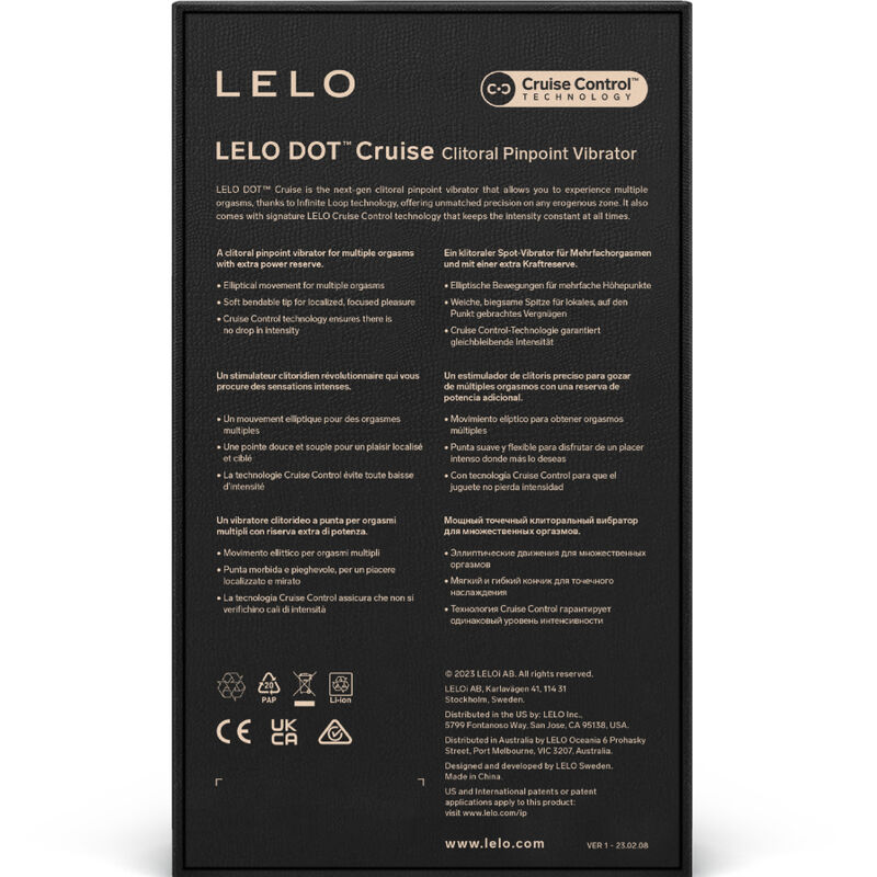 LELO - DOT CRUISE Klitorisstimulator Pistaziengrün