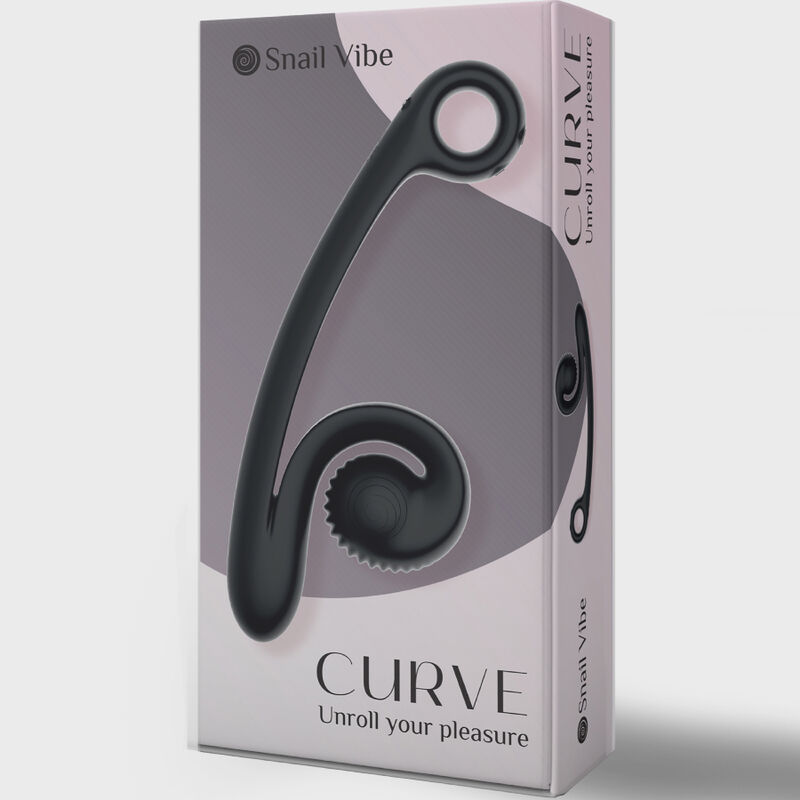 SNAIL VIBE - CURVE VIBRATOR Schwarz