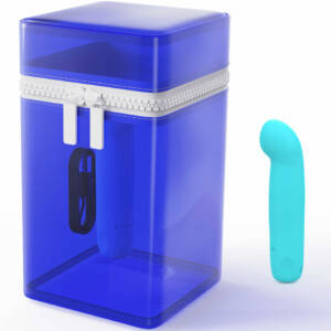 B SWISH - BCUTE CURVE INFINITE CLASSIC LIMITED EDITION blauer Silikon-Vibrator